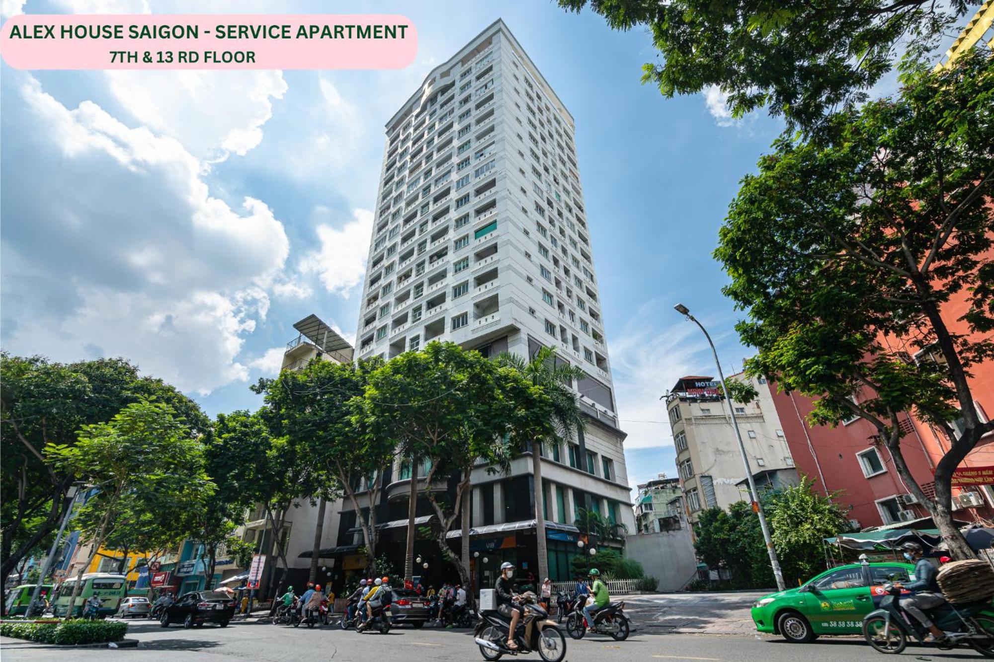 Alex House Saigon - Serviced Apartment Ho-Chi-Minh-Stadt Exterior foto